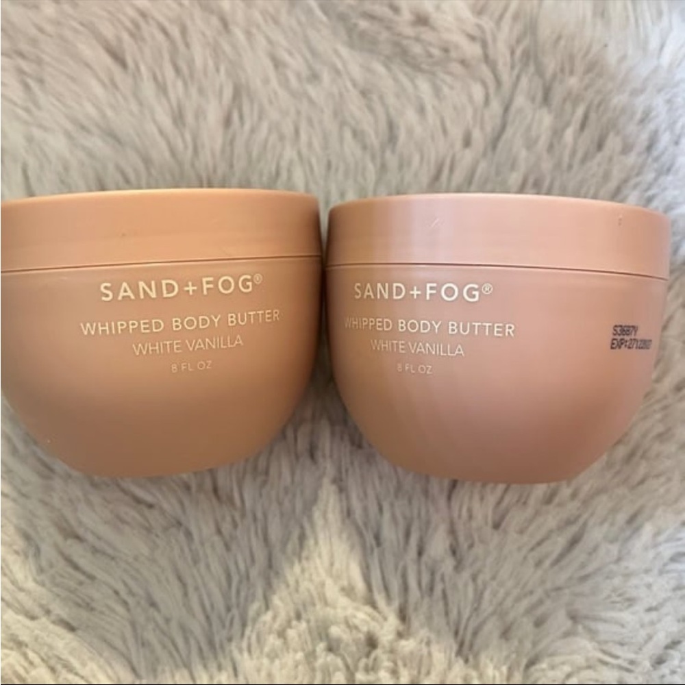 SAND+ FOG WHIPPED BODY BUTTER SET - WHITE VANILLA